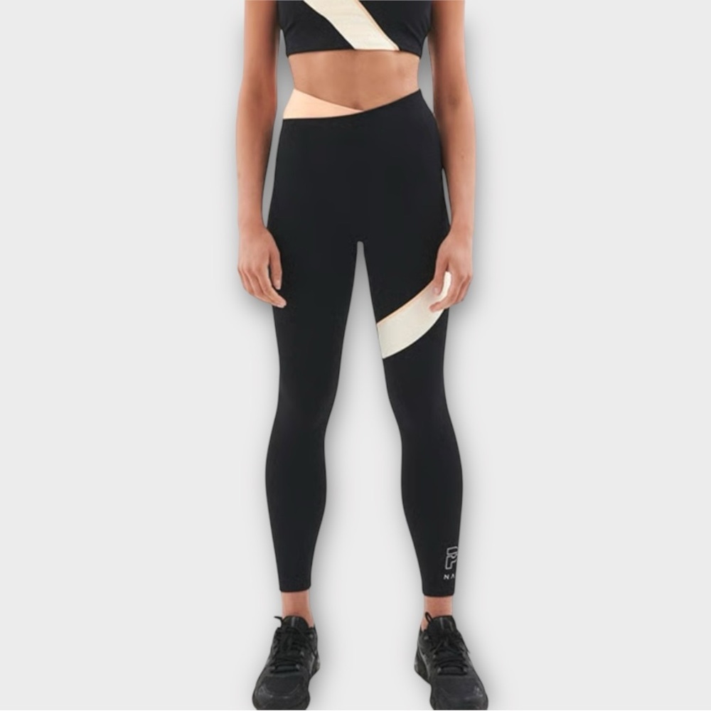 P.E NATION Objective Legging High Rise in Black Women’s Size XS NWT